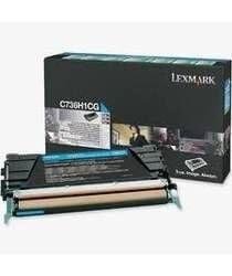Lexmark C782X1CG Mavi Toner - 1