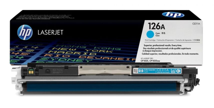 HP CE311A  (126) Orjinal Toner Mavi - 1