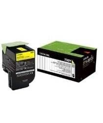Lexmark 70C80Y0 Sarı Return Toner 1000 Sayfa - 1