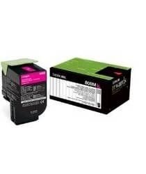 Lexmark 80C80M0 Kırmızı Return Toner 1000 Sayfa - 1