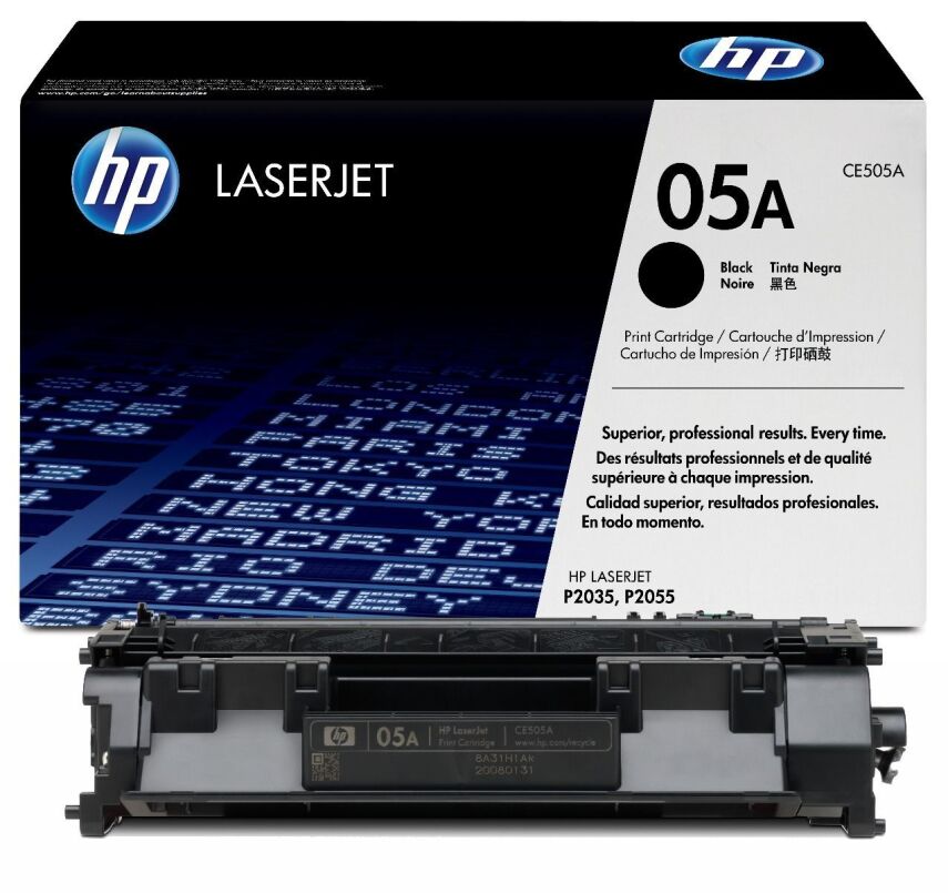HP CE505A Orjinal Toner (05A) - 1