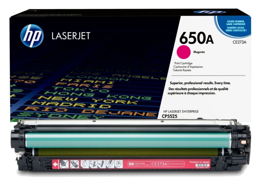 HP CE273A Orjinal Kırmızı Toner (650A) - 1