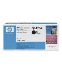 HP Q6470A Black Toner Orjinal - 1