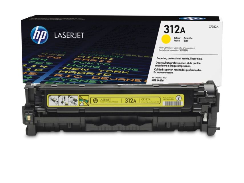 HP CF382A Sarı Toner Orjinal - 1