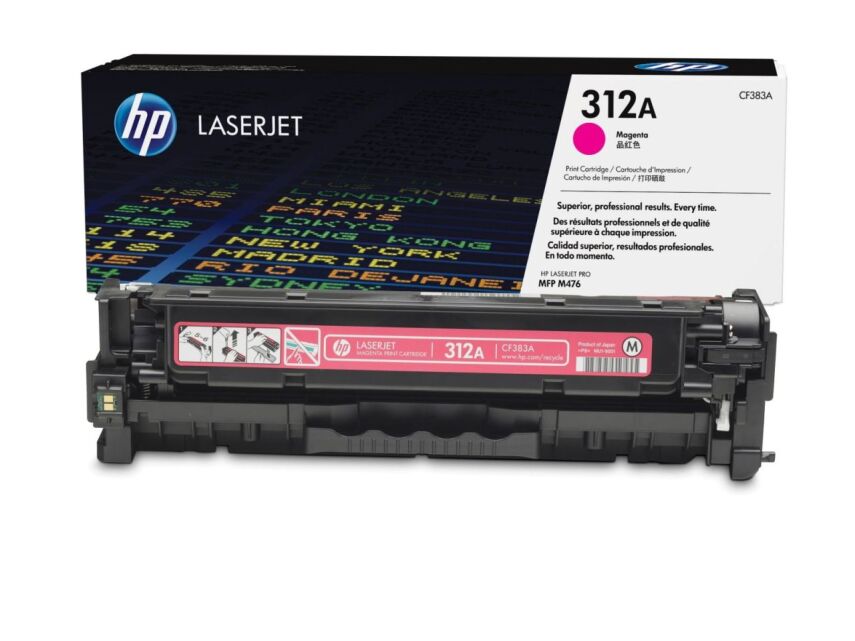 HP CF383A Kırmızı Toner Orjinal - 1