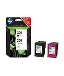 HP CR340E Ink Cartridge (301) Siyah ve renkli - 1