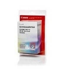 Canon Cli-8 BkCMY + Pp101S Mürekkep Seti - 1