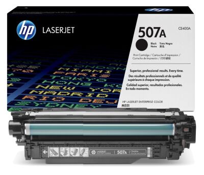 HP CE400A Orjinal Toner Siyah (507A) - 1