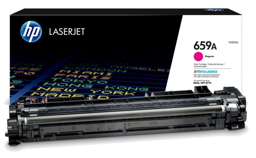 Orjinal HP W2013A Kırmızı Toner (659A) - 1