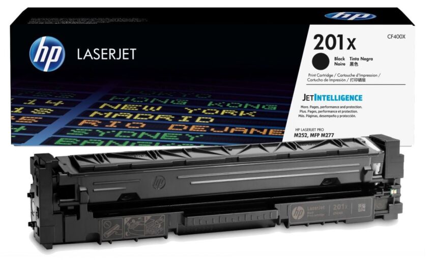 HP CF400X Orjinal Siyah Toner (201X) Yüksek Kapasite - 1