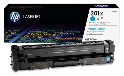 HP CF401X Orjinal Mavi Toner (201X) Yüksek Kapasite - 1