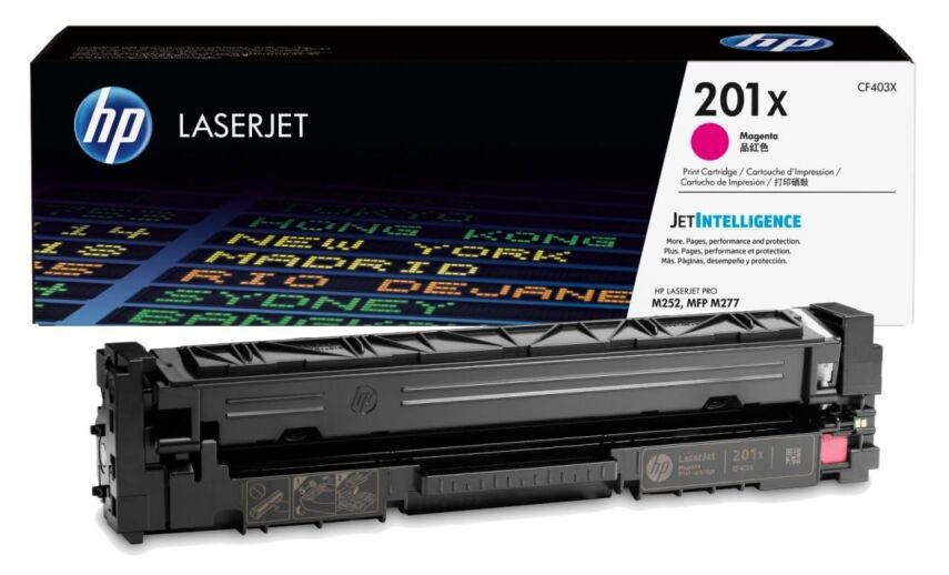 HP CF403X Orjinal Kırmızı Toner (201X) Yüksek Kapasite - 1