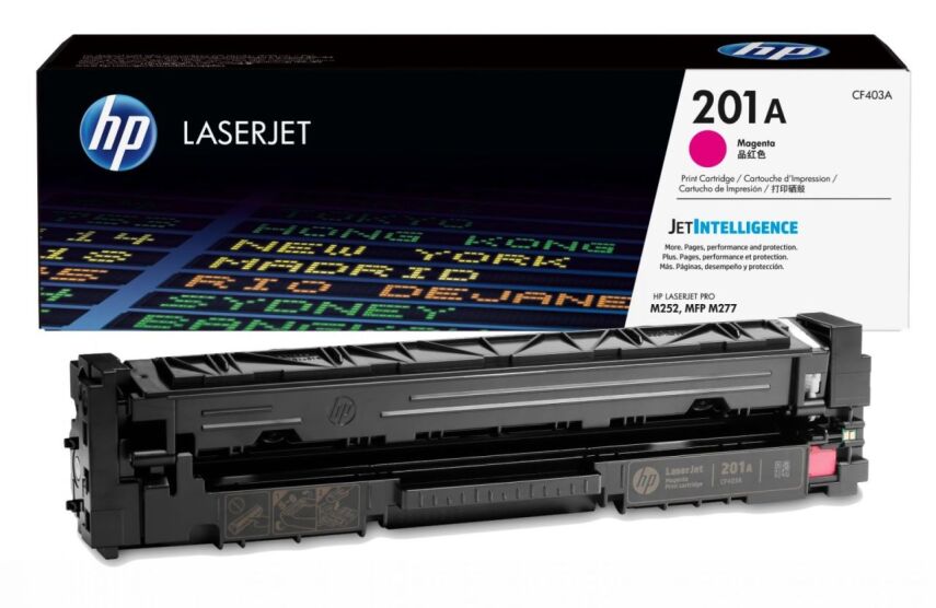 HP CF403A Orjinal Kırmızı Toner (201A) - 1