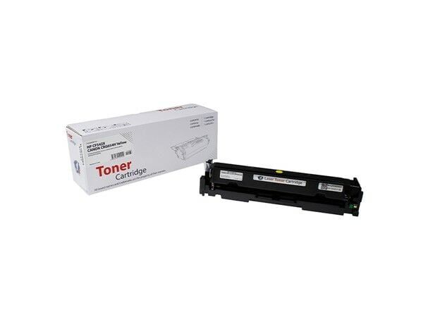 HP CF542X Sarı Muadil Toner (203X) Yüksek Kapasite - 1