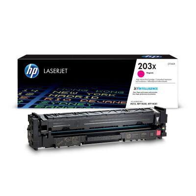 HP CF543X Kırmızı Orjinal Toner (203X) Yüksek Kapasite - 1