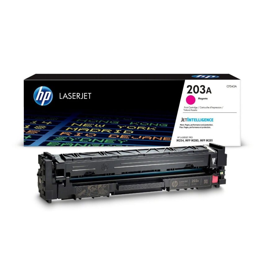 HP CF543A Kırmızı Orjinal Toner (203A) - 1