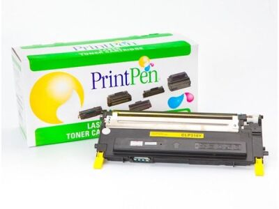 Printpen Samsung CLP-310  CLT-Y409S Sarı Muadil Toner - 1