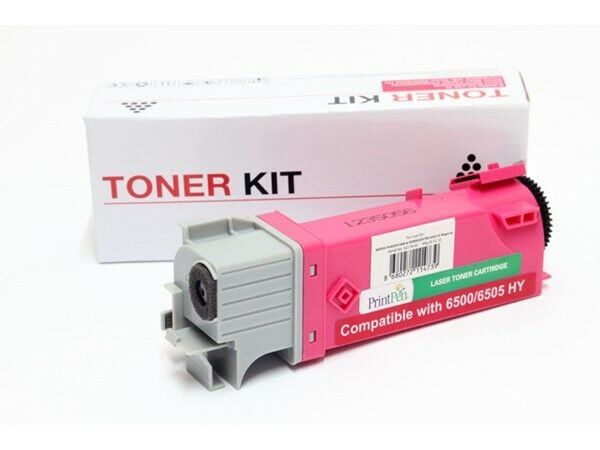 Xerox Phaser 6500 Kırmızı Muadil Toner Yüksek Kapasiteli (106R01602) - 1