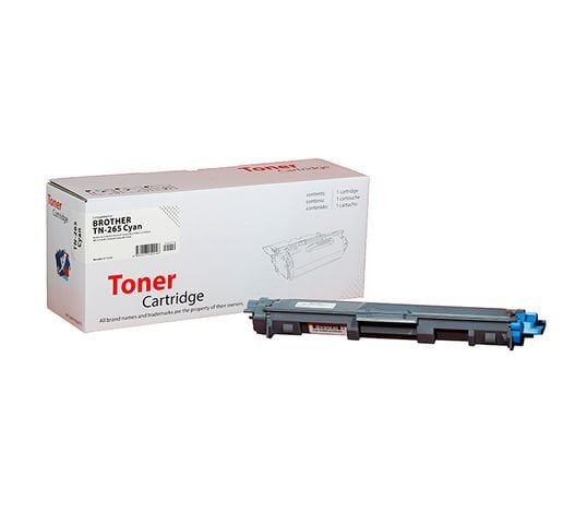 Brother TN-265C Mavi Muadil Toner Yüksek Kapasiteli - 1