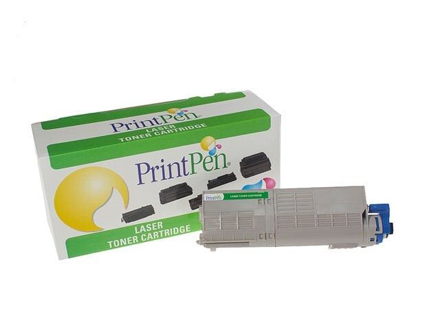 Oki C532 Kırmızı Muadil Toner Yüksek Kapasite (46490630) - 1
