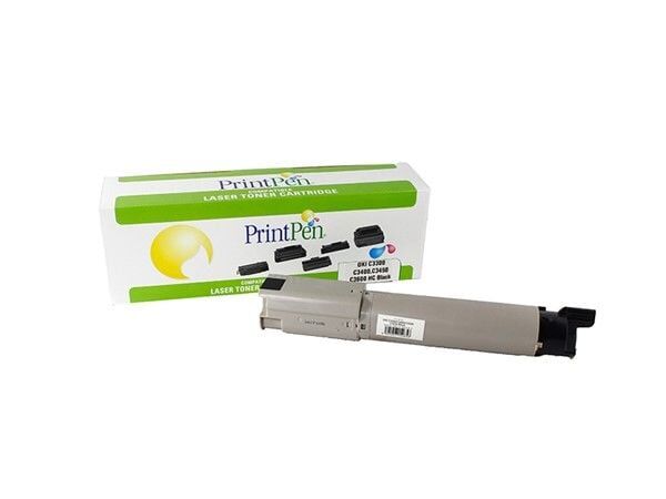 Printpen Oki C3300 Siyah Toner (43459348) - 1