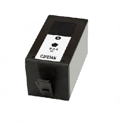 HP 934XL (C2P23AE) Siyah Muadil Kartuş - 1