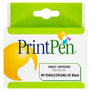 HP 934XL (C2P23AE) Siyah Muadil Kartuş - 2