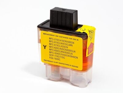 PRINTPEN BROTHER LC-41,47,900,950 Sarı Mürekkep Kartuş Yüksek Kapasite (15,0 ml.) - 2