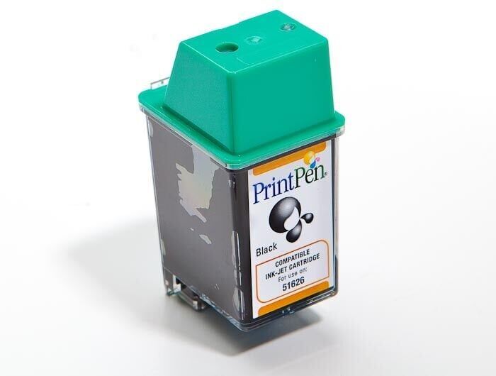 PRINTPEN HP No.26 (51626AE) Siyah Mürekkep Kartuş (%100 Yeni) - 2