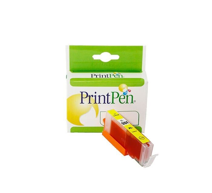 PRINTPEN CANON CLI-551XLY Sarı Mürekkep Kartuş Yüksek Kapasite (12,5ml.) - 1