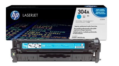HP CC531A Orjinal Mavi Toner (304A) - 1