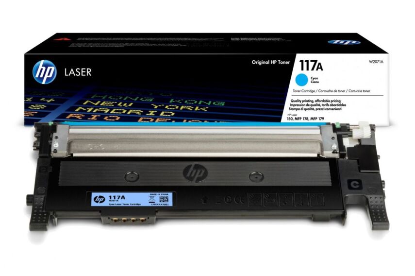 Hp  W2071A (117A) Orjinal Toner Mavi - 1