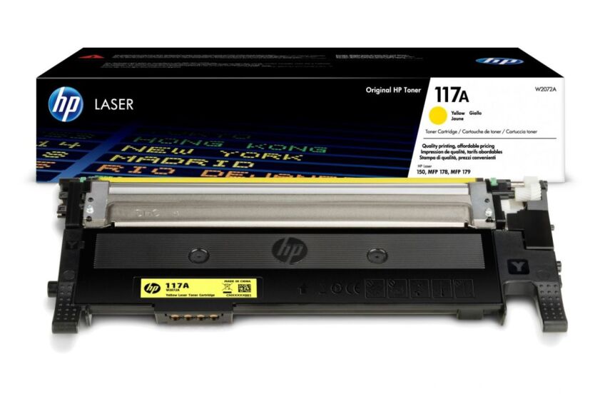 Hp  W2072A (117A) Orjinal Toner Sarı - 1