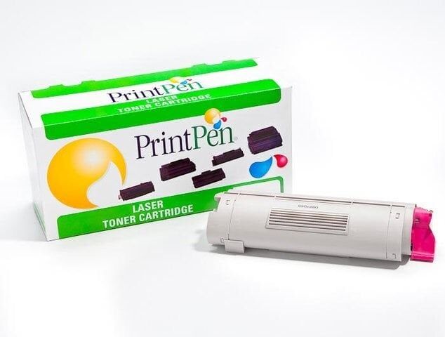 Oki C5800 Kırmızı Muadil Toner (43324442) - 1