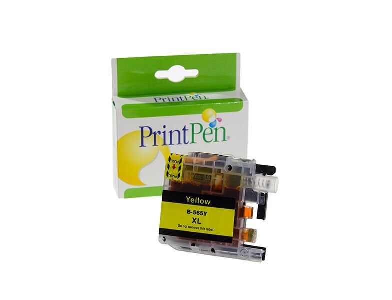 PRINTPEN BROTHER LC565XLY Sarı Mürekkep Kartuş Yüksek Kapasite (13,0ml.) - 1