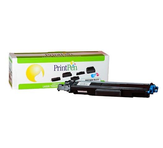 Printpen Brother TN-277C Mavi Toner - 1