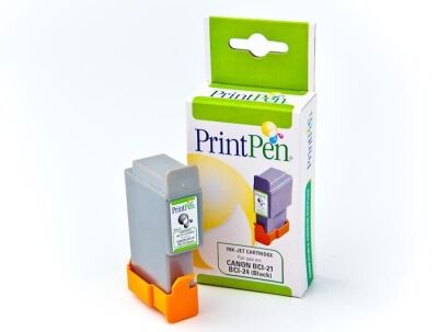 Printpen CANON BCI-21,BCI-24 Siyah Mürekkep Kartuş