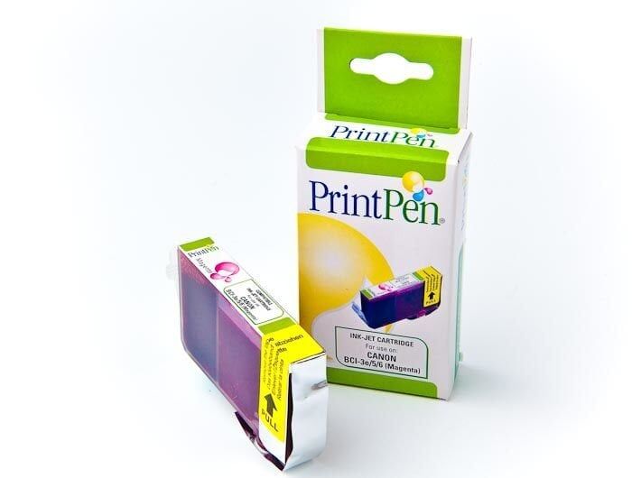PRINTPEN CANON BCI-3e,BCI-5,BCI-6 Kırmızı Mürekkep Kartuş (14,0 ml.) - 1