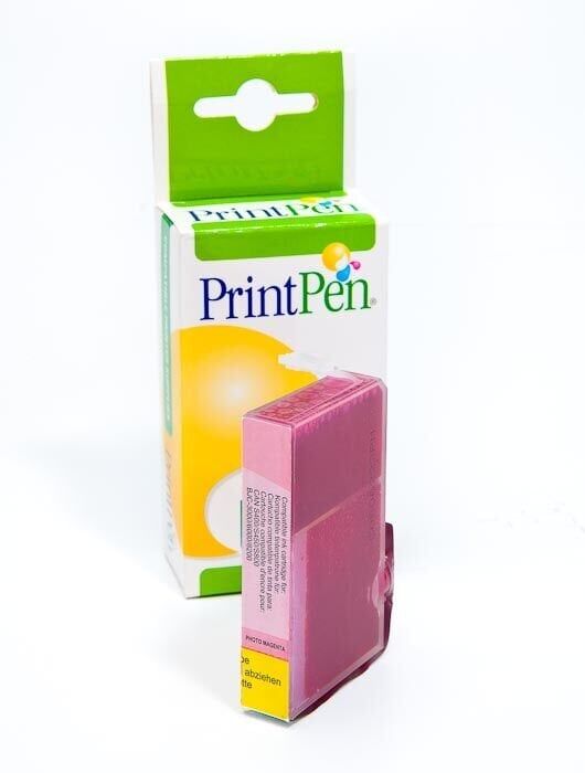 PRINTPEN CANON BCI-3e,BCI-5,BCI-6 Photo Magenta Mürekkep Kartuş (14,0 ml.) - 1