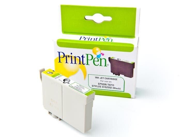 PRINTPEN EPSON T0711 Siyah Mürekkep Kartuş (15,0ml) - 1