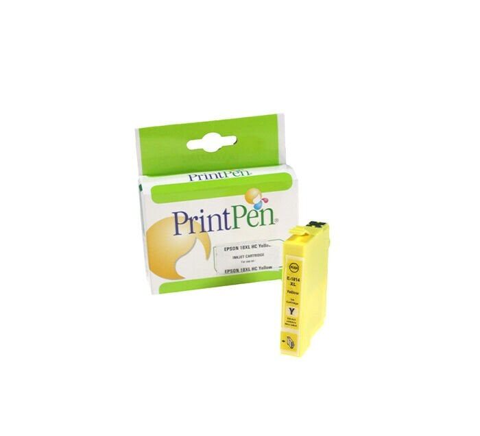 PRINTPEN EPSON T18XL (C13T18144012) Sarı Mürekkep Kartuş Yüksek Kapasite (13,5ml) - 1