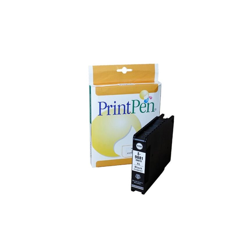 PRINTPEN EPSON T9081 (C13T908140) Siyah Mürekkep Kartuş (5k) - 1