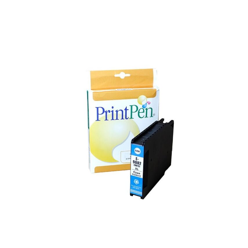 PRINTPEN EPSON T9082 (C13T908240) Mavi Mürekkep Kartuş (4k) - 1