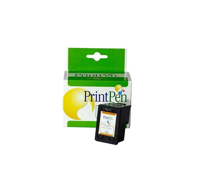 PRINTPEN HP No.652 (F6V25A) Siyah Mürekkep Kartuş - 1