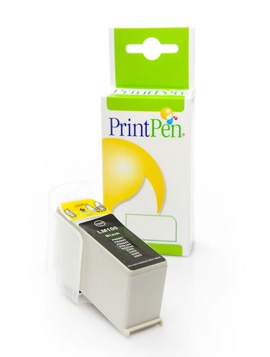 PRINTPEN LEXMARK 100XL (14N1092) Siyah Mürekkep Kartuş (21,5 ml.) - 1