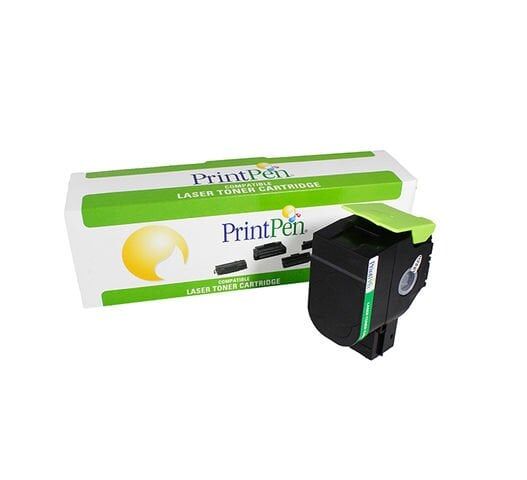 Printpen Lexmark CS310-70C8HK0 Siyah Muadil Toner Yüksek Kapasiteli - 1
